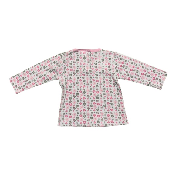 5/$25 Duck Duck Goose Floral Flowers Long Sleeve T-Shirt Baby 12 Month - Picture 3 of 3